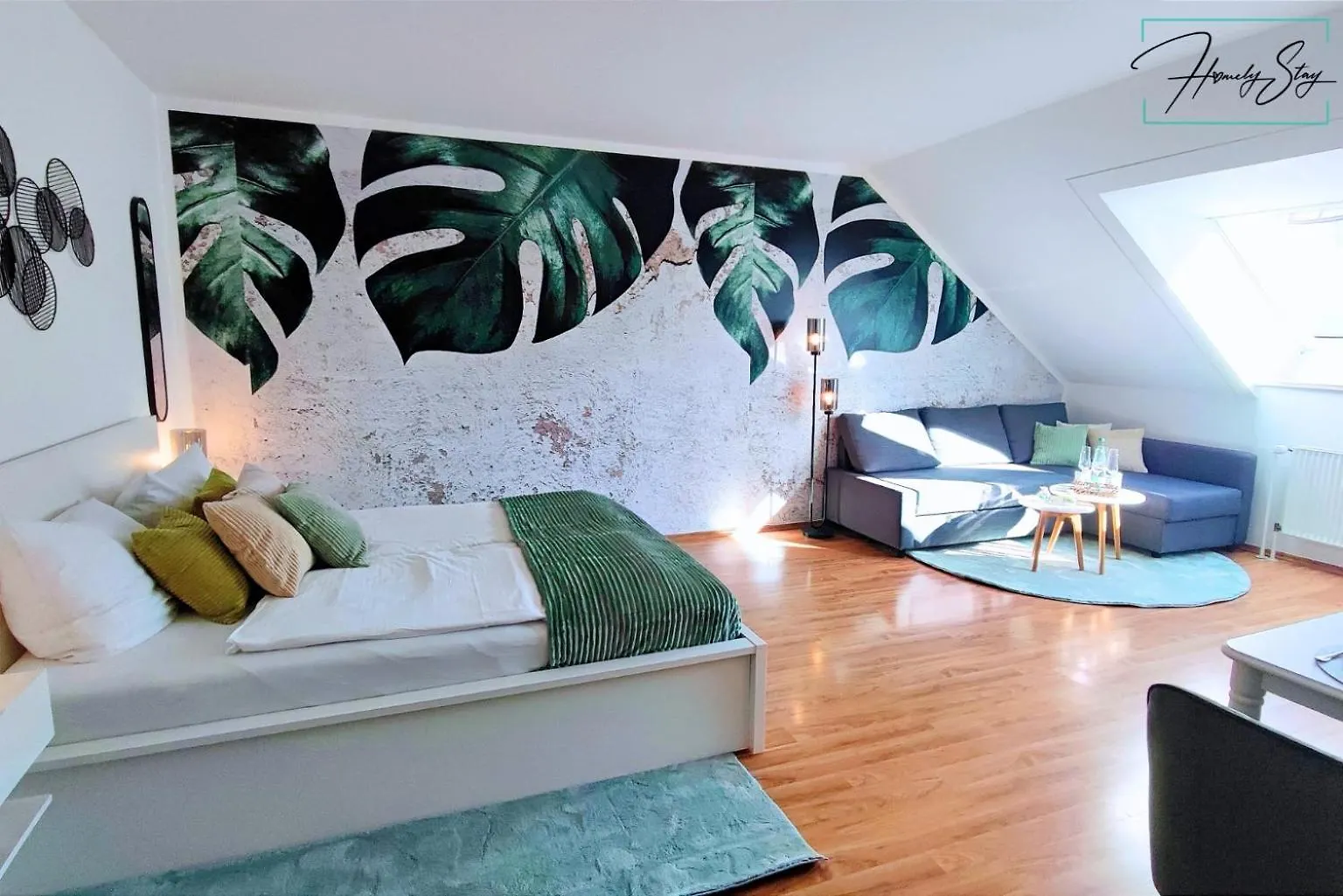 Homely Stay Serenity Greens - Stylisch Studio-Apartment With Kitchen - 10 Min To Central Station ميونيخ شقة