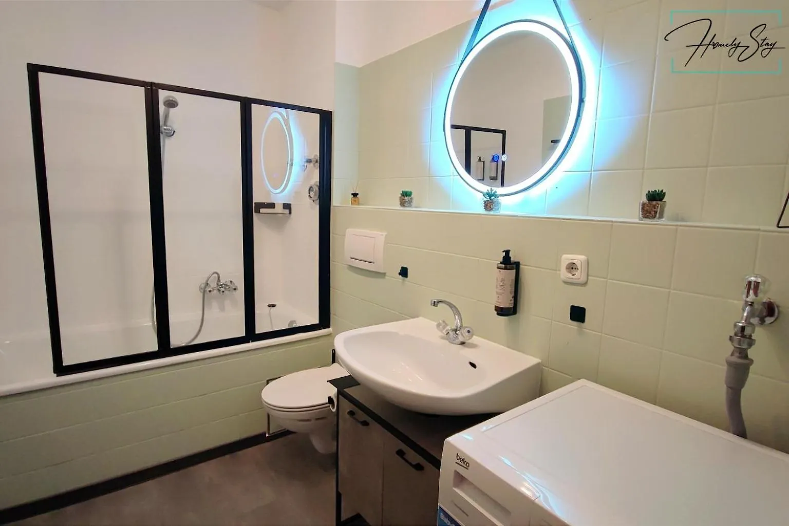 Homely Stay Serenity Greens - Stylisch Studio-Apartment With Kitchen - 10 Min To Central Station, Pet Friendly Mnichov