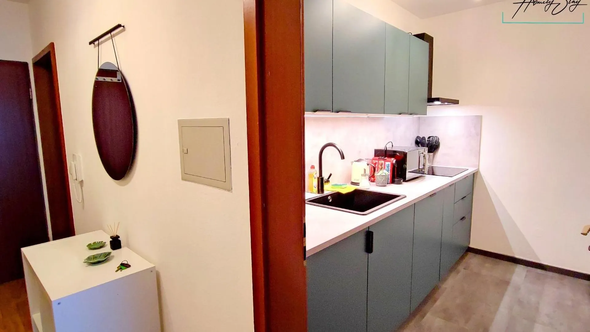 Homely Stay Serenity Greens - Stylisch Studio-Apartment With Kitchen - 10 Min To Central Station, Pet Friendly Mnichov
